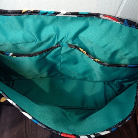 Vera Bradley Lightenup Messenger Bag Splash Floral - Picture 4 of 7